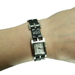 ⭐️4x for $20 Fossil ES2105 Watch Adjustable Leather Stainless Steel Band